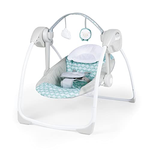 New Ingenuity: ity by Ingenuity Swingity Swing Easy-Fold Portable Baby Swing