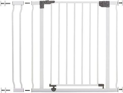 New Dreambaby Liberty Walk Thru Baby Safety Gate Set (White)