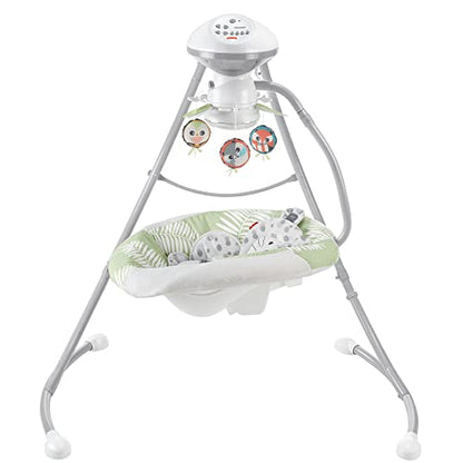 New Fisher-Price Snow Leopard Baby Swing