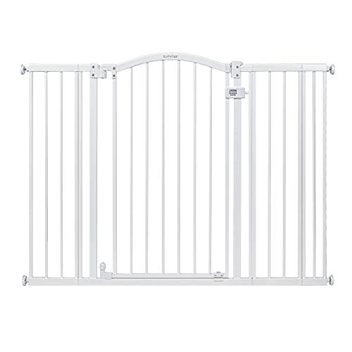 New Summer Infant Extra Tall & Wide Safety Gate 29.5"-53" Wide, 38" Tall (White)