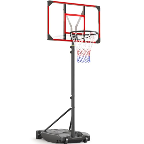 New Kids Basketball Hoop Outdoor (4.82-8.53ft Adjustable)