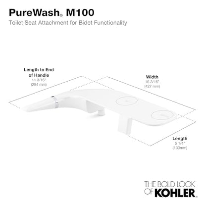 KOHLER Purewash Bidet Attachment (White)