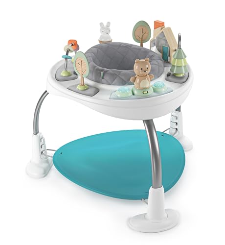 Ingenuity Spring & Sprout 2-in-1 Baby Activity Center (First Forest)