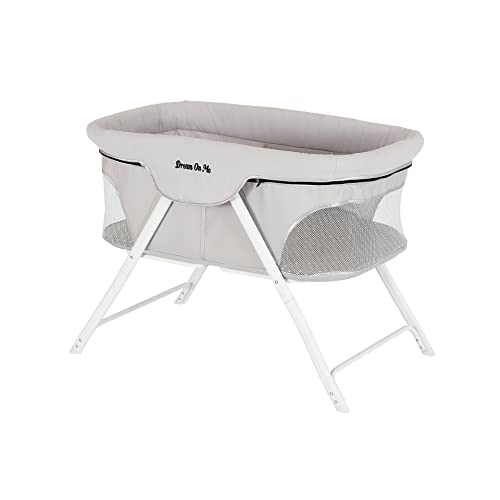 New Dream On Me Traveler Portable Bassinet (Starlight Blue)