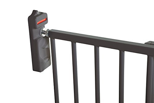 New Dreambaby Broadway Extra-Wide Baby Safety Fits 30"-53" Wide (Charcoal)