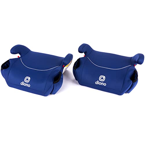 New Diono Solana Pack of 2 Backless Booster Car Seats (Blue)