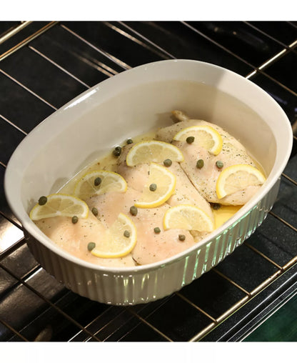 New Corningware French White 10 Piece Bakeware Set (French White)