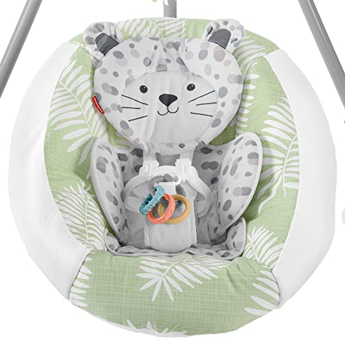 New Fisher-Price Snow Leopard Baby Swing