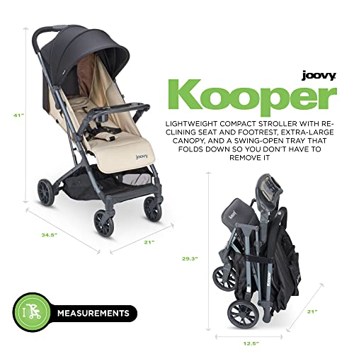 New Joovy Kooper Lightweight Baby Stroller (Sand)