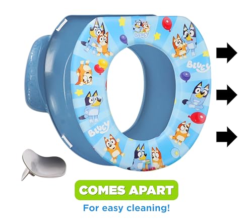 New Bluey 2 Piece Essential Potty Training Set - Soft Potty Seat