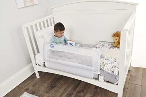 New Regalo Swing Down Crib Rail, with Reinforced Anchor Safety System