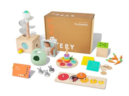 New Lovevery | The Babbler Play Kit, Birthday Play Kit