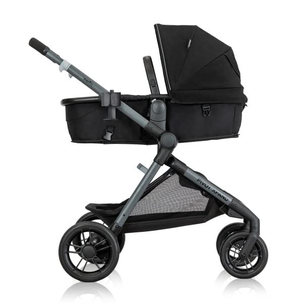 Evenlo Pivot Xpand Modular Stroller (Ayrshire Black)