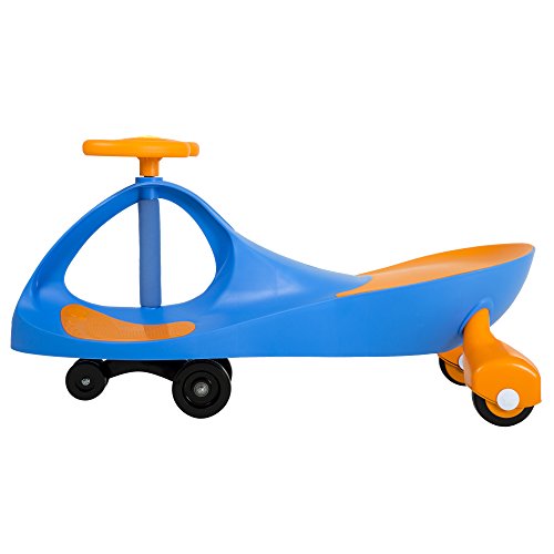 New Wiggle Car Ride on Toy (Blue/Orange)