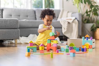 New LOVEVERY | The Block Set | Solid Wood Building Blocks and Shapes