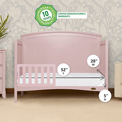 New Dream On Me Honeycomb Orthopedic Firm Fiber Standard Baby Crib Mattress