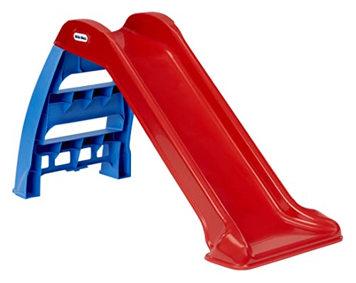 Little Tikes First Slip and Slide - Easy Setup Playset for Indoor/Outdoor Use (Red/Blue)