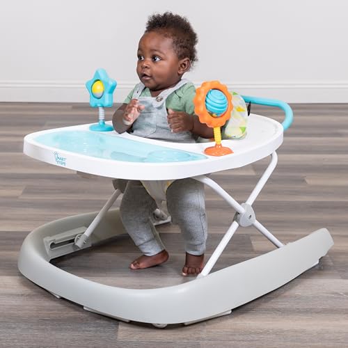 New Smart Steps Dine N' Play 3-in-1 Feeding Walker (Harmony Fun)