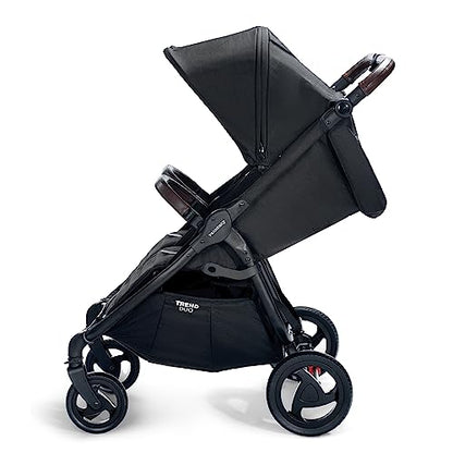 Valco Baby Trend Duo Light Weight Side by Side Double Stroller 2023 (Night Black)