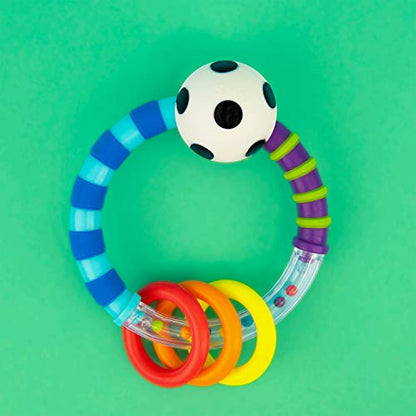 New Sassy Ring Rattle | Developmental Baby Toy for Early Learning