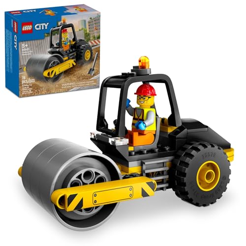 New LEGO City Construction Steamroller Toy Playset 60401