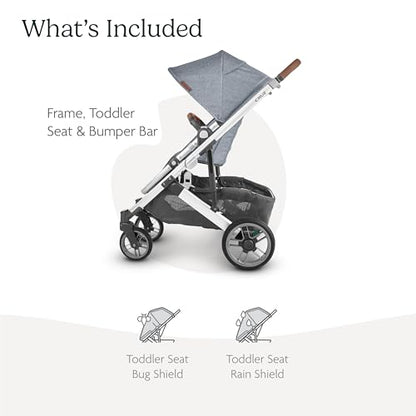 UPPAbaby Cruz V2 Stroller (Gregory - Blue Mélange)