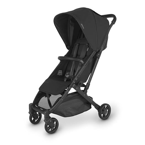 UPPAbaby Minu V2 Stroller Jake (Charcoal/Carbon Frame/Black Leather)