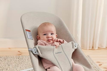 New BabyBjörn Bouncer Bliss, 3D Jersey (Light Beige)