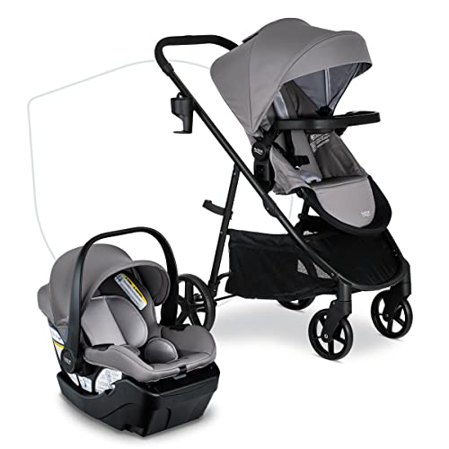 New Britax Willow Brook Baby Travel System (Graphite Glacier)