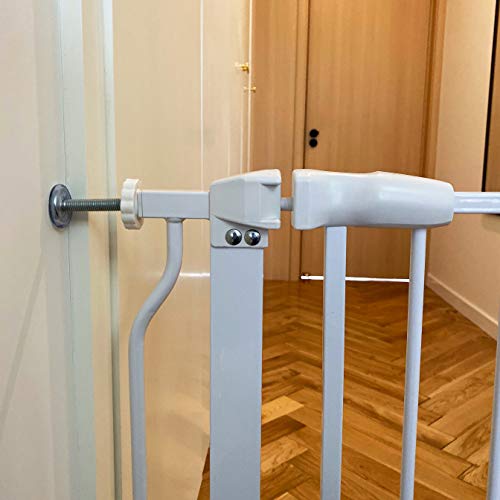 New BalanceFrom Easy Walk-Thru Safety Gate (White)