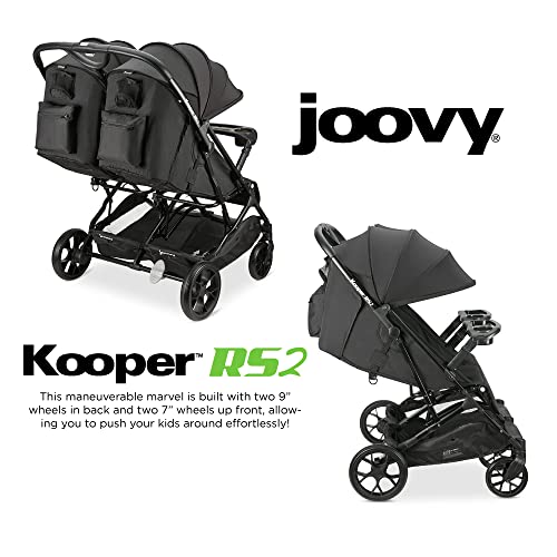 New Joovy Kooper RS2 Lightweight Travel Double Stroller