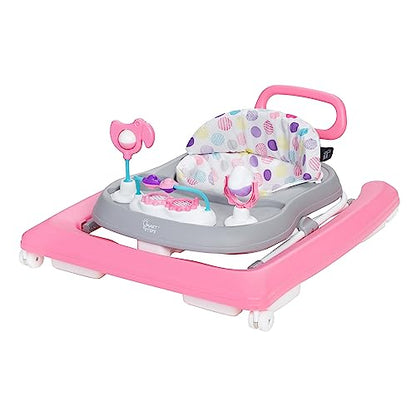 New Smart Steps Plus 2-in-1 Walker with Deluxe Toys, Orbits Pink