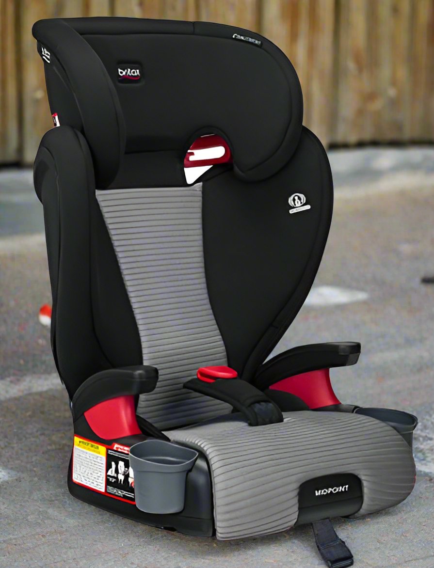 Britax Midpoint Belt-Positioning Booster Seat (Gray)