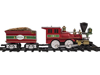 New Lionel North Pole Central Ready-to-Play Freight Set with Remote