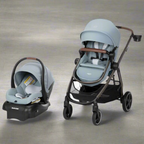 New Maxi-Cosi Zelia™ Luxe 5-in-1 Modular Travel System (New Hope Grey)