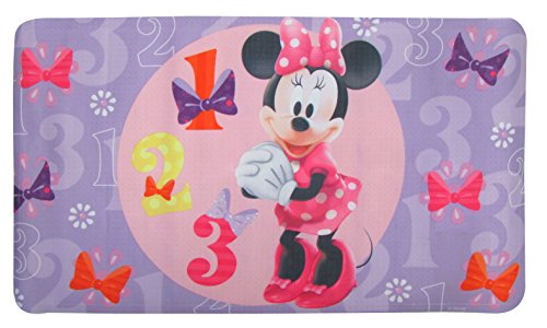 New Ginsey Disney Minnie Mouse Bowtique Decorative Safety Bathtub Mat (Purple)