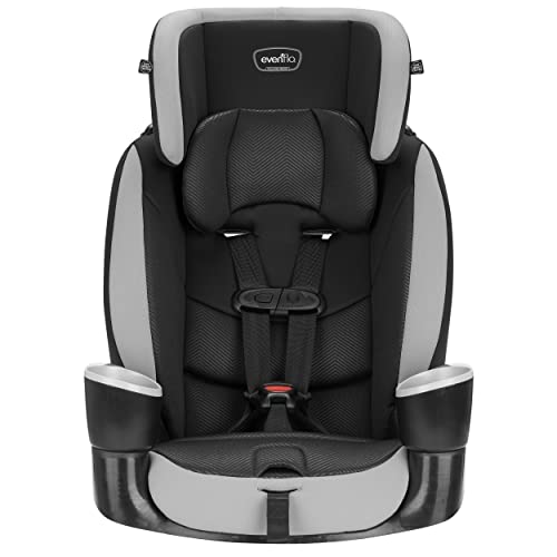 New Evenflo Maestro Sport Harness Highback Booster Car Seat (Granite Gray)