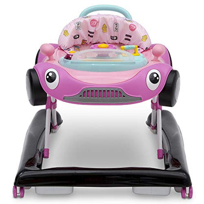 New Delta Children First Race 2-in-1 Walker (Pink)