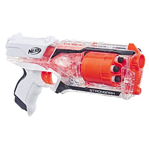 New NERF Elite Strongarm, Rotating Barrel, Slam Fire