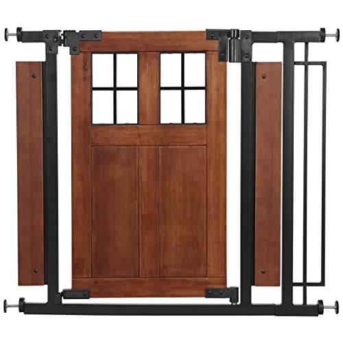 New Evenflo Barn Door Walk-Thru Gate (Farmhouse Collection)