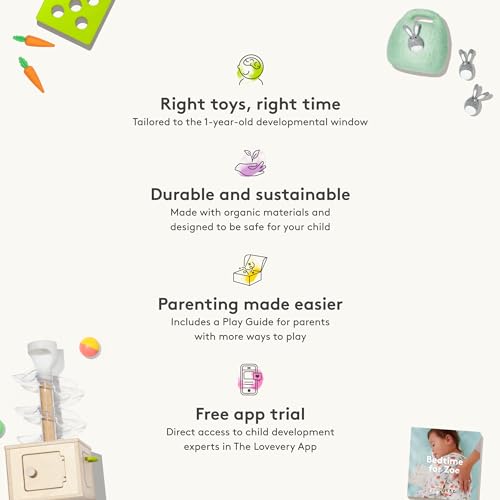 New Lovevery | The Babbler Play Kit, Birthday Play Kit