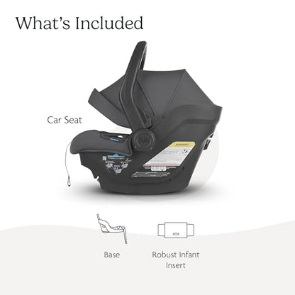 UPPAbaby Mesa Max Infant Car Seat and Base Greyson (Charcoal Mélange)