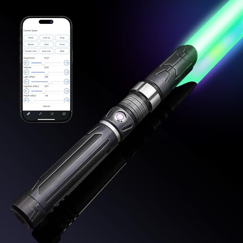 New DUPENGDA Heavy-Duty Lightsaber Smooth Swing Dueling Light Sabers