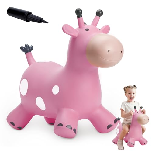 New EVERICH TOY Giraffe Bouncy Horse Hopper for Toddlers