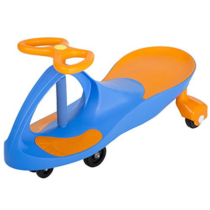 New Wiggle Car Ride on Toy (Blue/Orange)