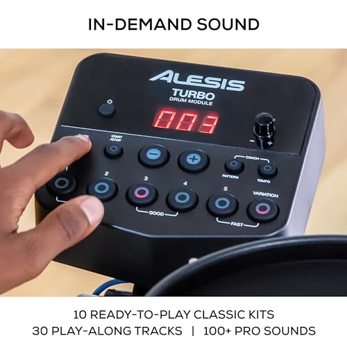 New Alesis Turbo Mesh Kit – Electric Drum Set