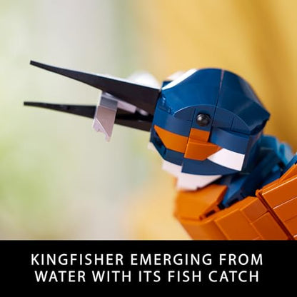 New LEGO Icons Kingfisher Bird Model 10331