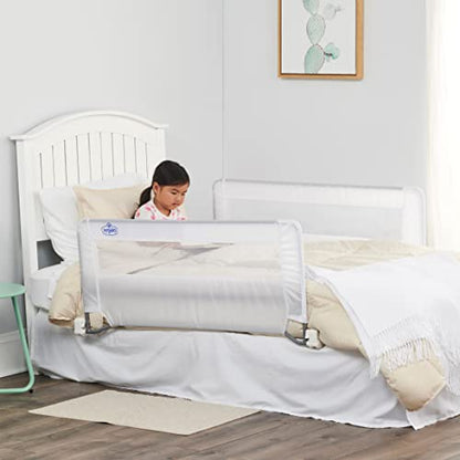 Regalo Swing Down Double Sided Bed Rail Guard (White)