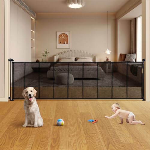 New VEVOR Retractable Baby Gate, Black