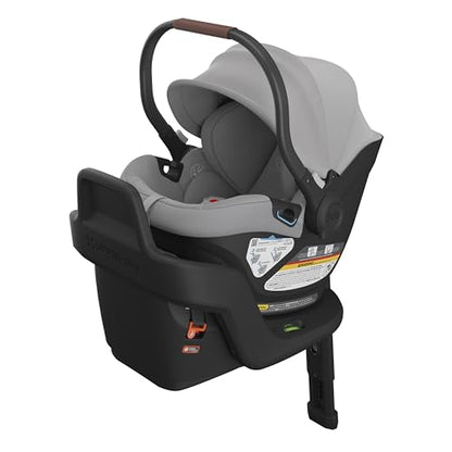 New UPPAbaby Aria Lightweight Infant Car Seat Anthony (Grey/Chestnut Leather)